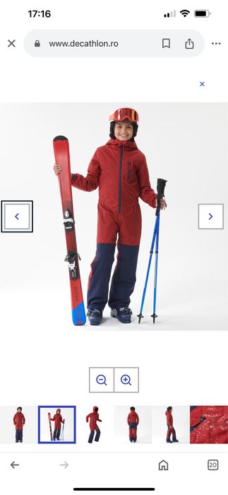 Vand combinezon de schi călduros și impermeabil