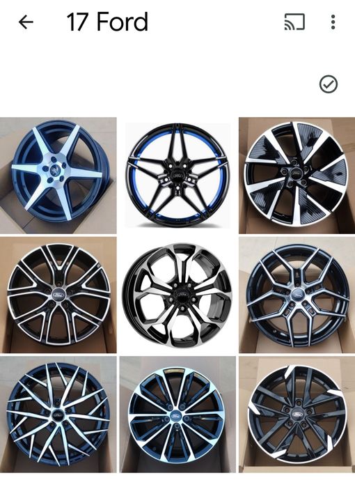 Jante 17 Ford Focus Puma Mondeo Kuga C-max S-Max Transit 5 x 108 R17