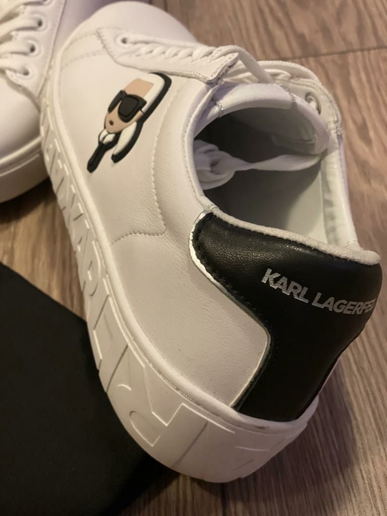 Piele NATURALĂ Adidași/sneakers/tenesi Karl Lagerfeld