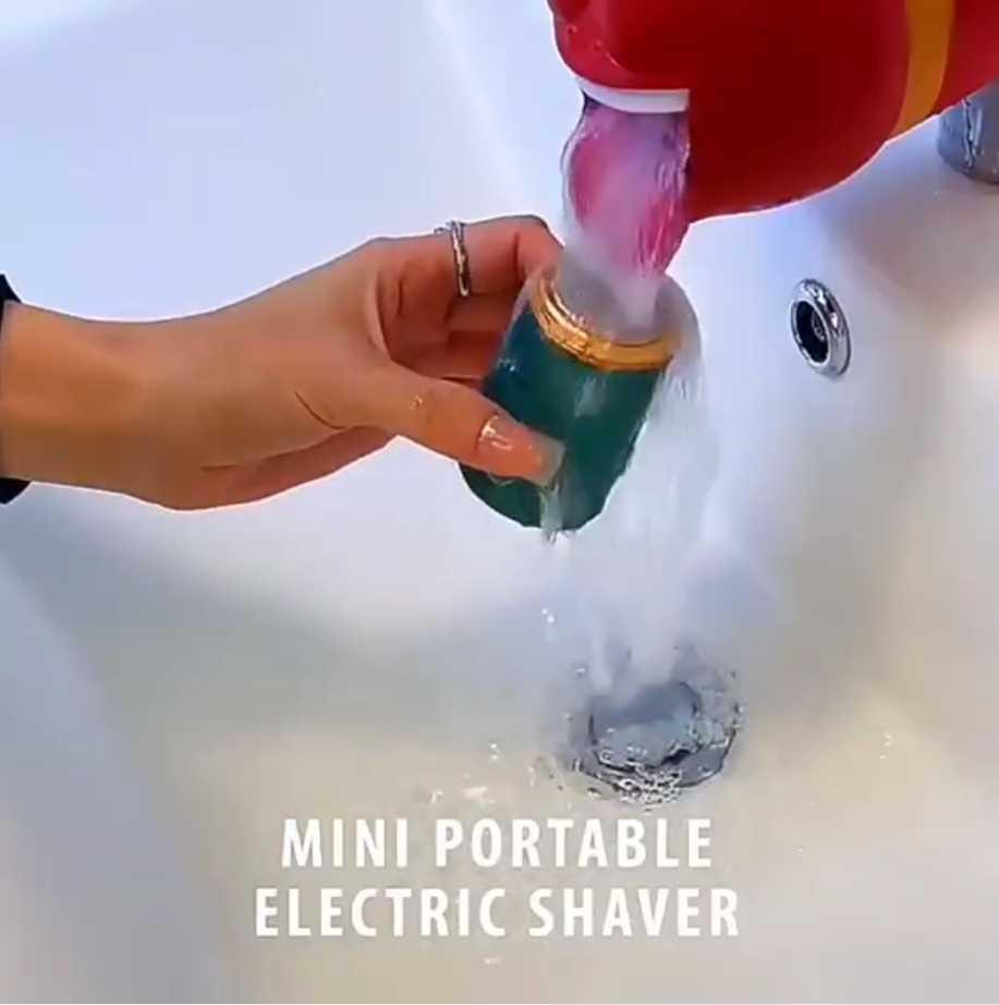 Электрическая портативная мини-бритва триммер, машинка для бритья mini