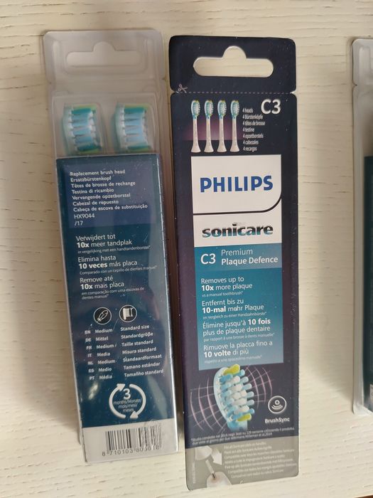 Глави за звукова четка за зъби Рhilips Sonicare C3 - 4 бр.