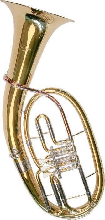 Tenor Horn Karl Glaser 3 clape Bb Bariton auriu