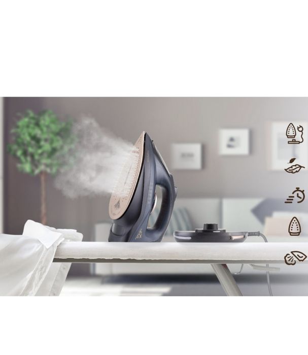Безжична Парна ютия ETA Kiara - 2200 W, парен удар 90 г/мин, керамична