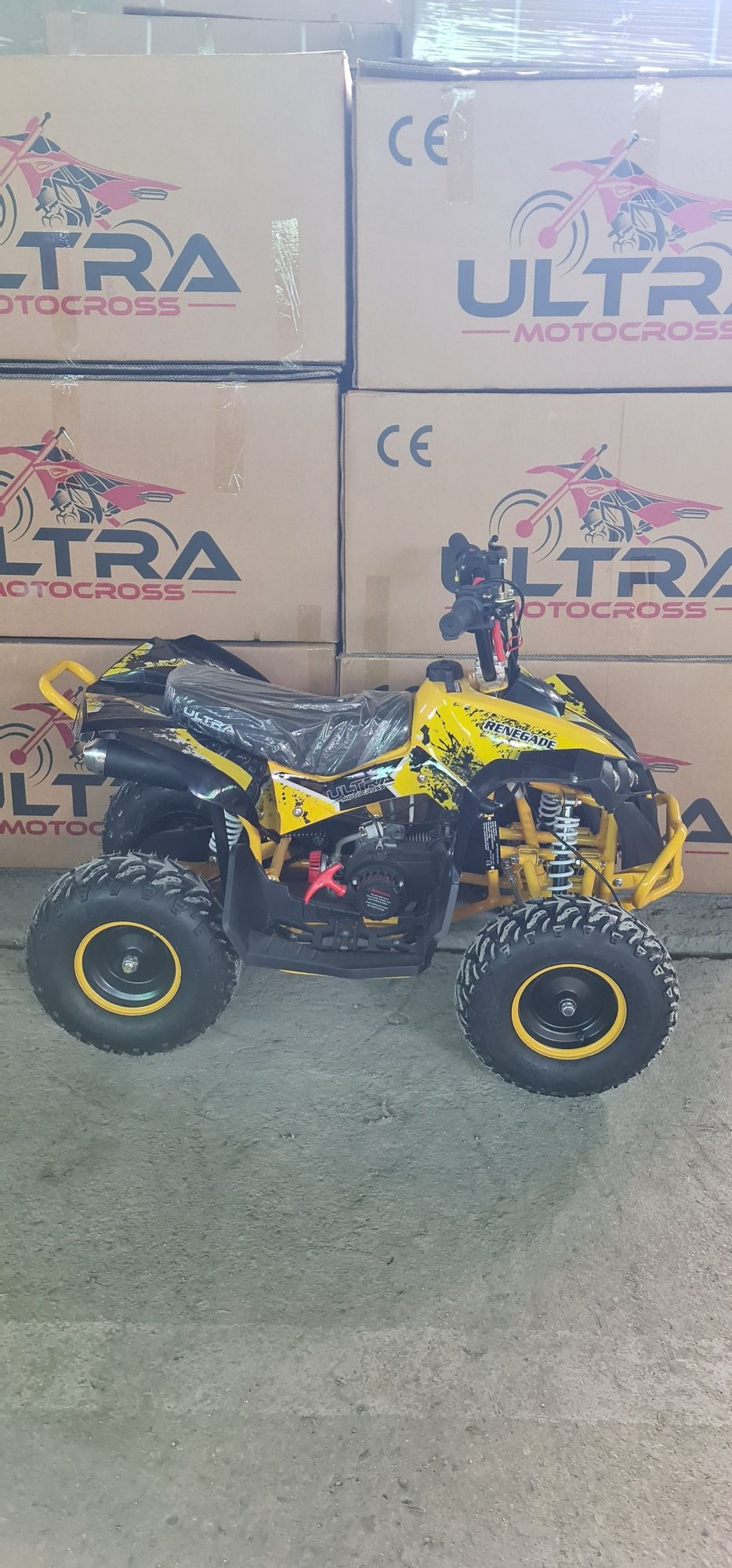 Mini Atv adus din Germania cu motor de 49cc Benzina  copii Renegade