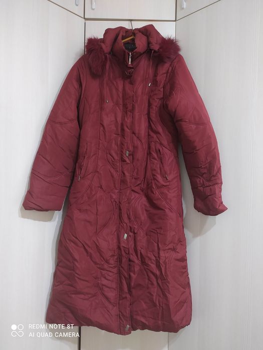 Женское пальто-пуховик 48-50