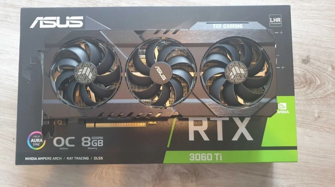 Placa video Asus TUF RTX 3060ti Gaming OC