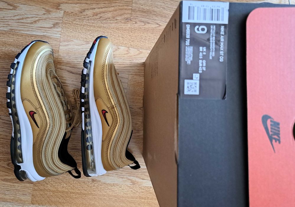 Vand Adidasi Nike Air Max 97.Gold
