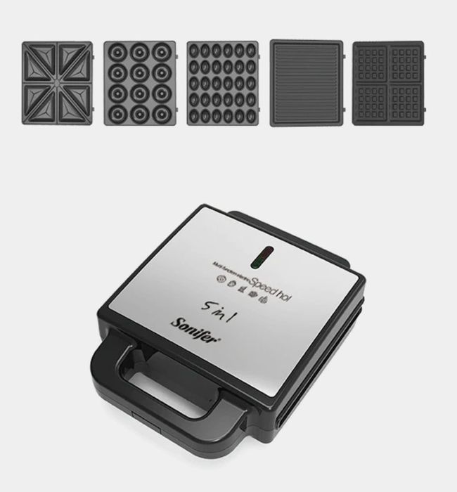 Сэндвичница SONIFER SF-6143 5в1