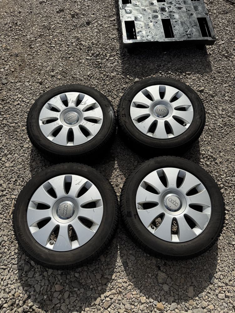 Лети Джанти Ауди + Гуми Bridgestone Blizzak 205/55/16