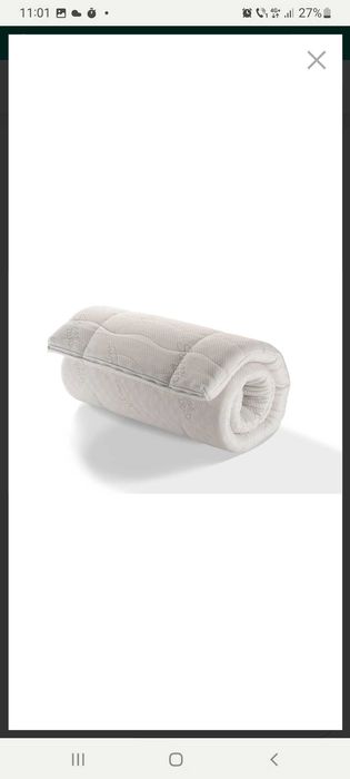 Topper ortopedic pentru pat, aprox 200cm/200cm