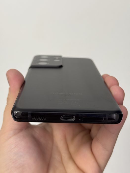 SAMSUNG Galaxy S21 Ultra 5G, 128GB, 12GB RAM, Dual SIM, Phantom Black