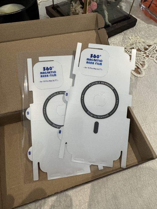 Skin(folie protecție) anti zgârieturi iPhone 15 Pro Max