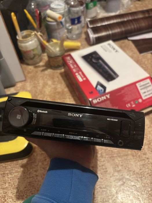Чисто нов касетофон Sony MEX-N5300BT