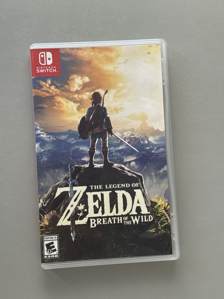 Zelda Breath of Wild картридж игра Switch