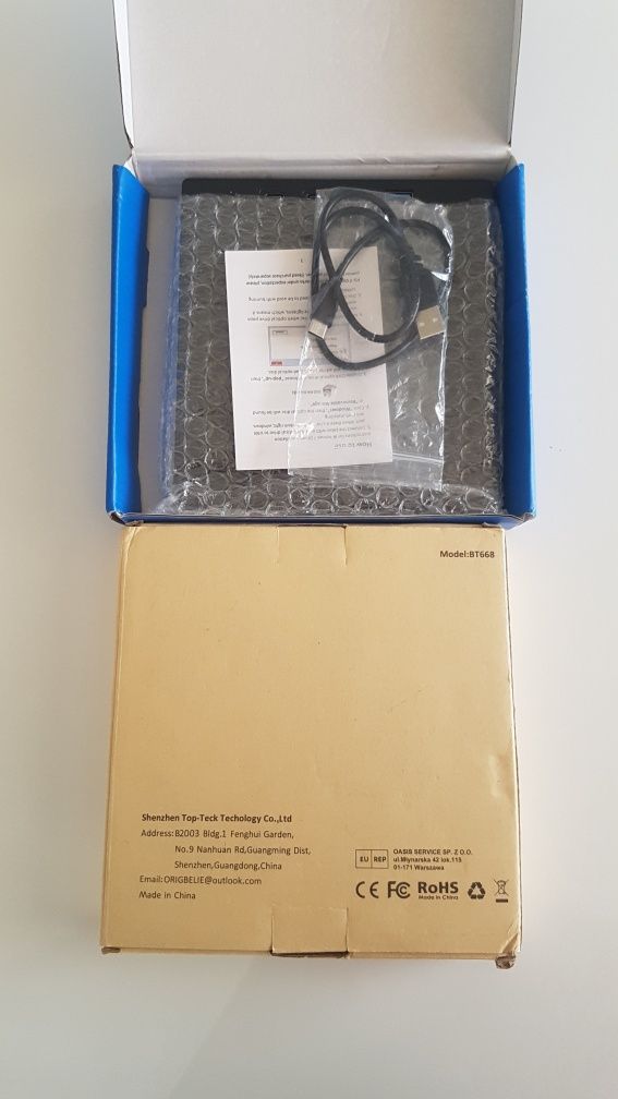 Външна записвачка DVD записвачка USB 3.0