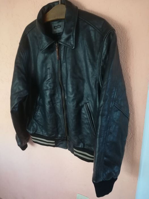 Geaca piele bărbați Aviatrix L