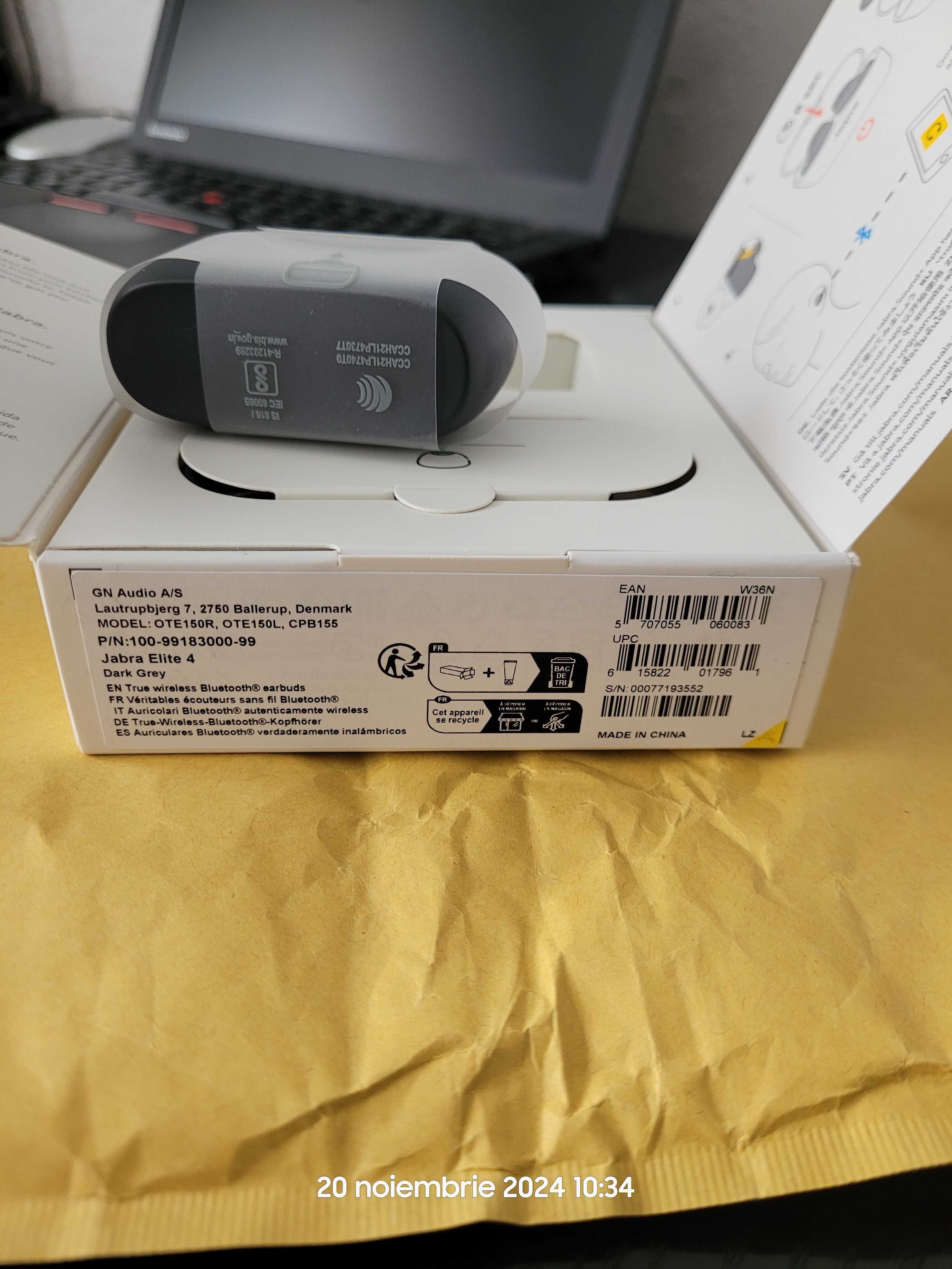 Casti Jabra Elite 4