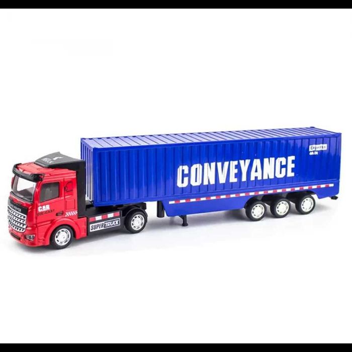 Детска играчка тир с ремарке и дистанционно управление - презаредим