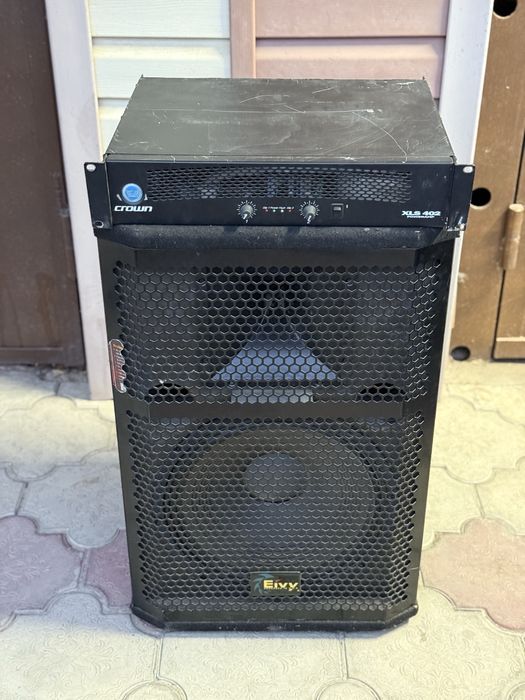 Усилитель crown xls402 1 шт колонка Eivy 500wat