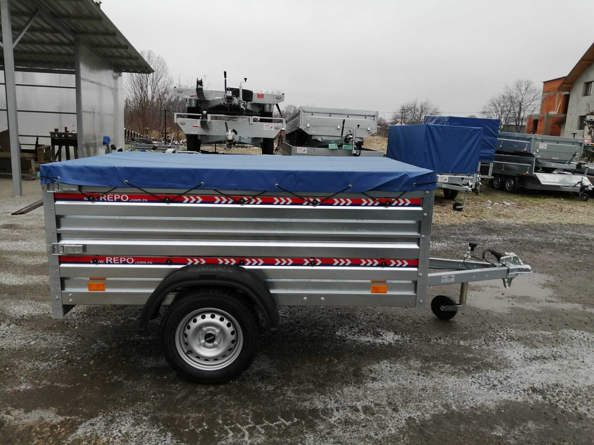 Remorci noi 750-3500 kg,platforme auto,moto,atv,peridoc,utilaj,frigo