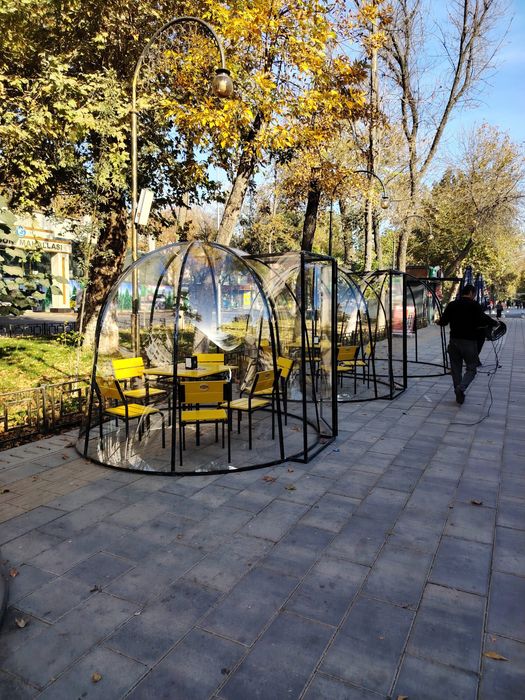 Капсула ва сиемний навес. Капсула ясаш хизмати. Етказиб урна и бериш.