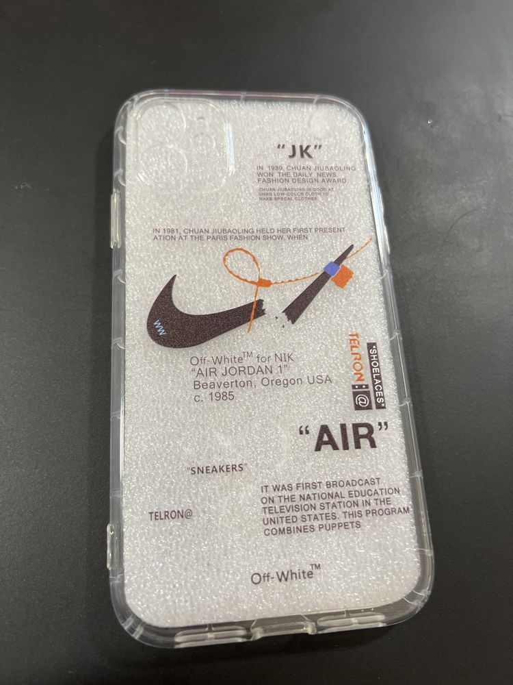 Vand husa iPhone X ( 10 ) , iPhone 11 Nike Air Off-White