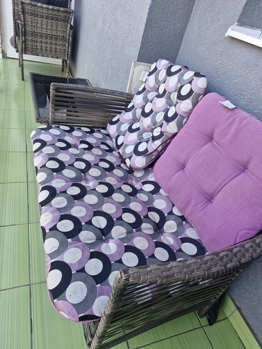 Vând set de gradina din ratan