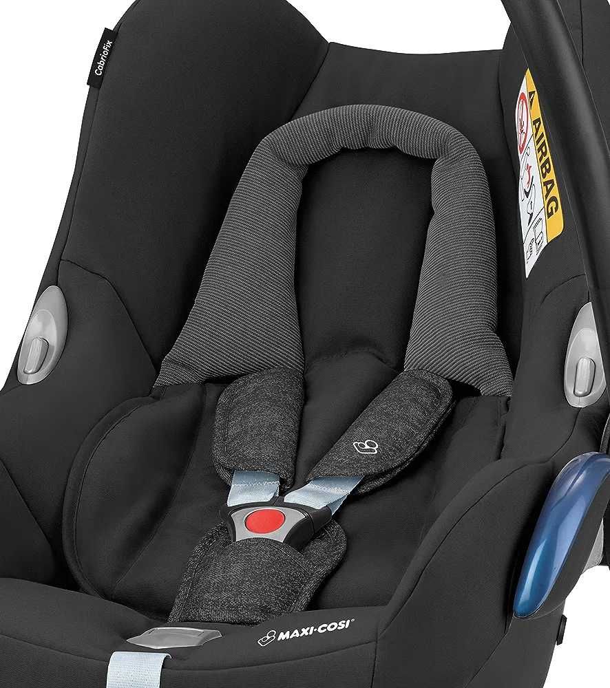 Столче за детска количка Maxi Cosi CabrioFix  от 0 до 13 кг, черно