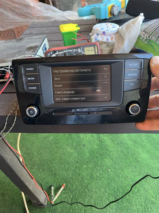 оригинално радио за skoda