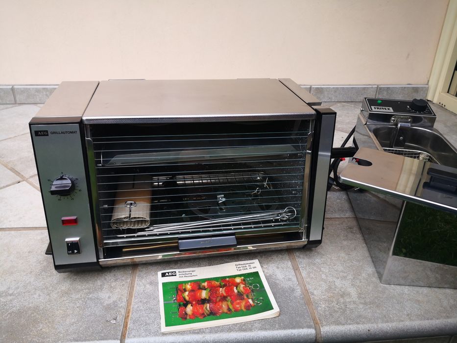 Grill electric AEG si Fripteoza fritex