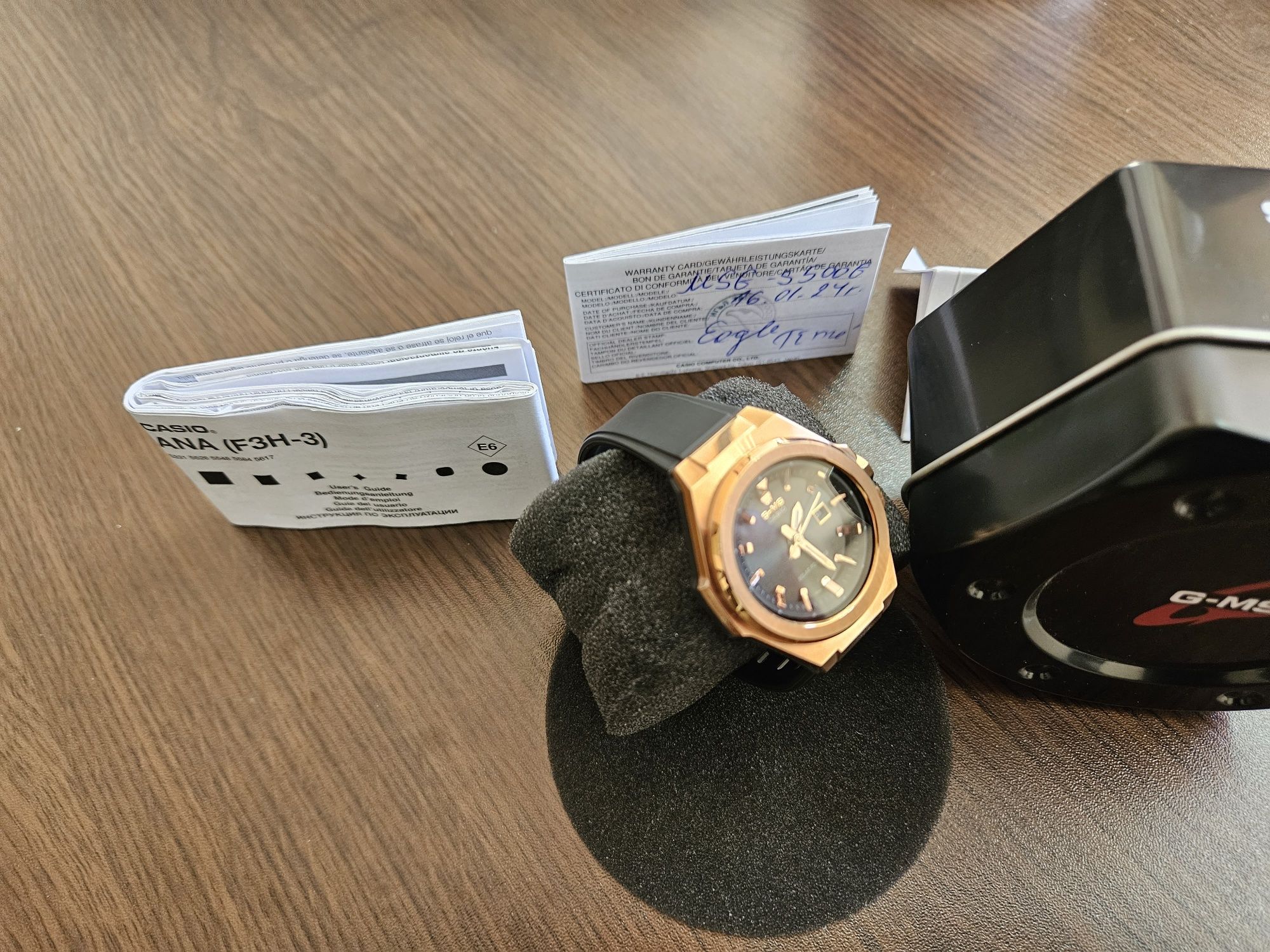 G-SHOCK Casio-Baby G Rose Gold