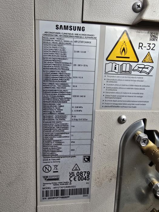 Unitate exterioara Samsung,fără freon!