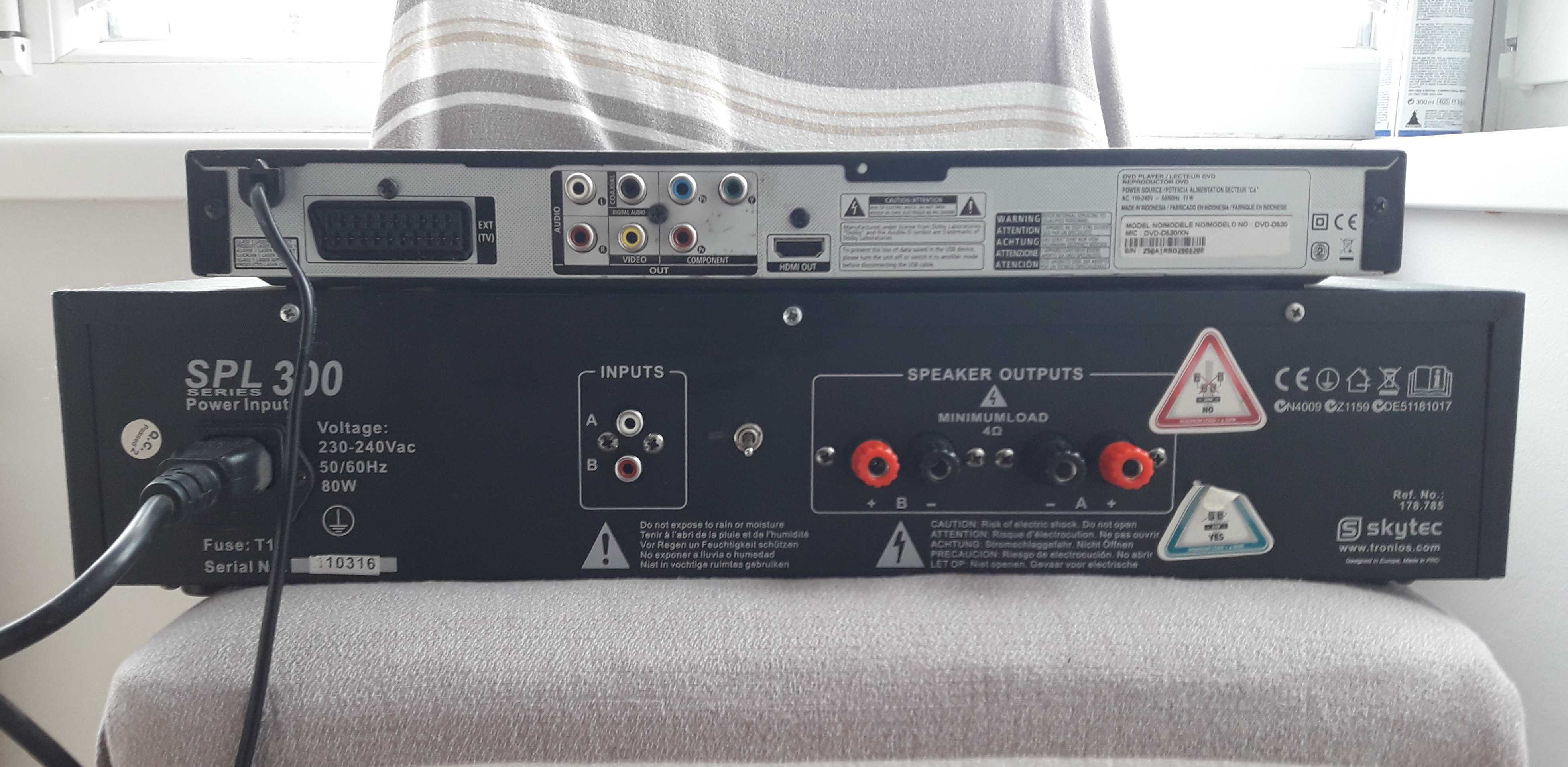 amplificator spl 300 , dvd d530 , modul amplificare TESLA