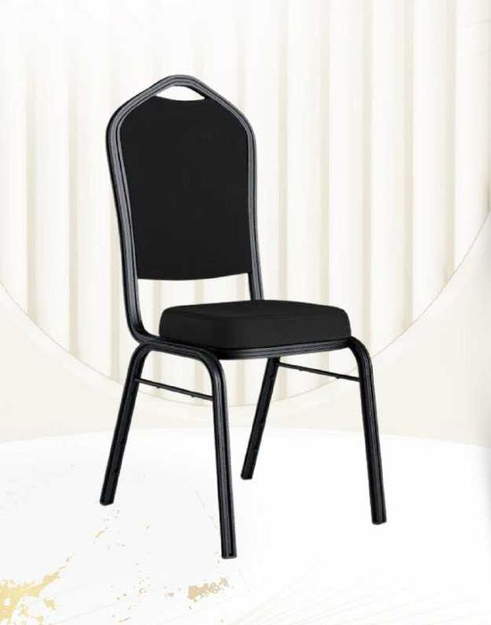 Scaun evenimente - de conferinta BLACK- stoc, livrare rapida