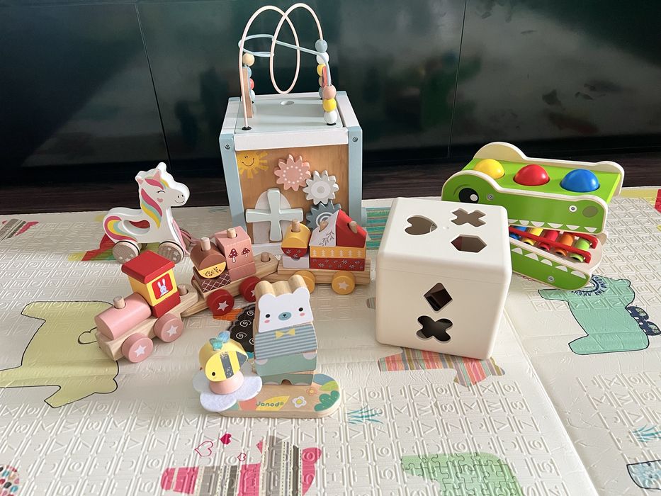 Дървени играчки, Mushie сортер