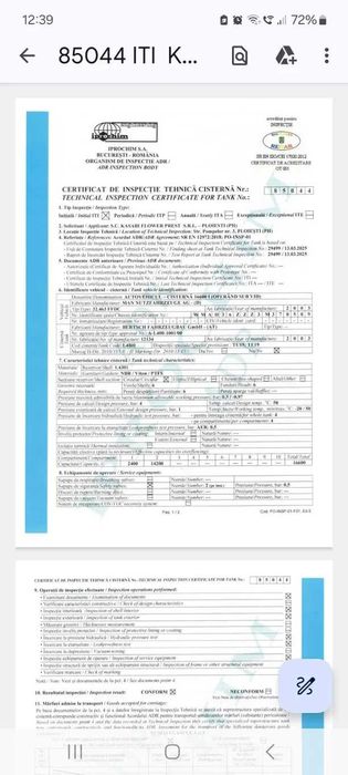 MAN 32.463 FFDC Vidanja Inox ADR Clasa 3
