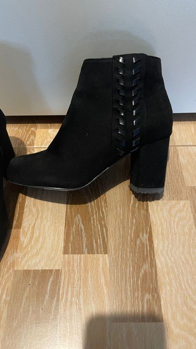 Есенни/зимни боти с удобен дебел ток