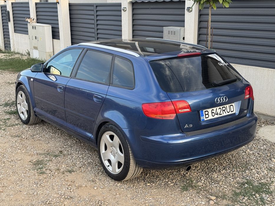 Audi A3 8PA SportBack cu Panoramic 2005 1.6MPI + GPL + CUTIE AUTOMATĂ