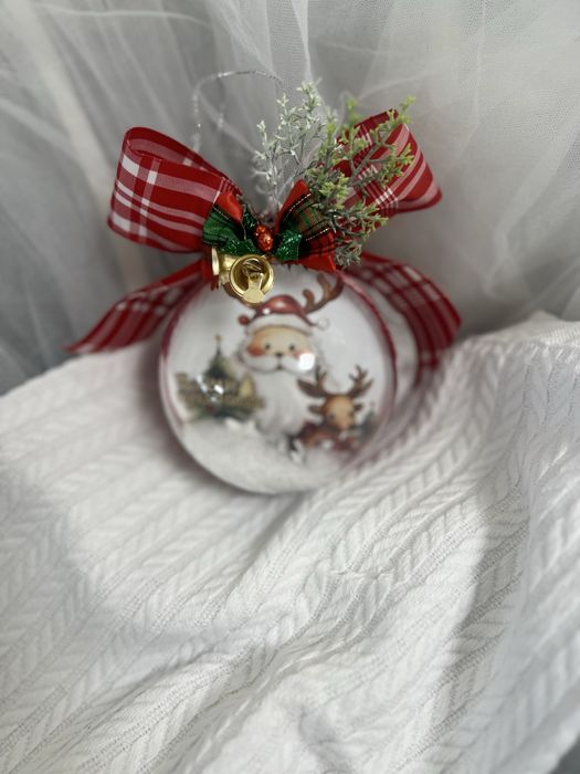 Коледни топки със снимка