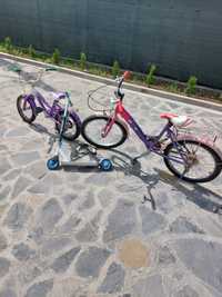 Biciclete copii (roti de 14 și 20 inchi) pachet sau separat