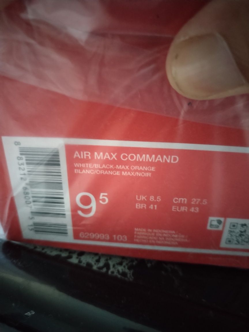 Nike Air Max Command нови 43 номер 27.5см