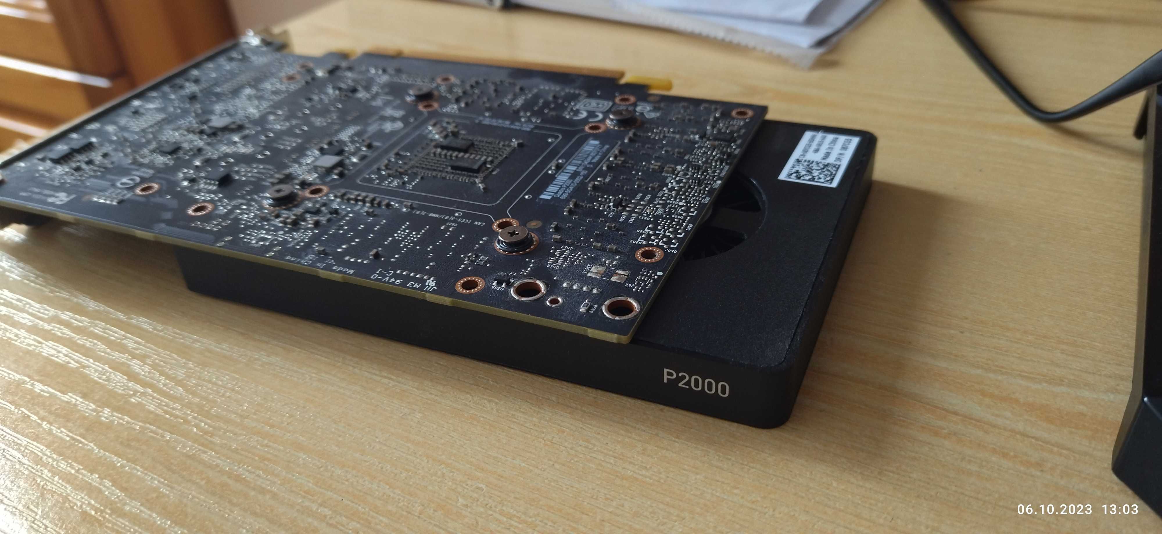 Видеокарта Quadro P2000