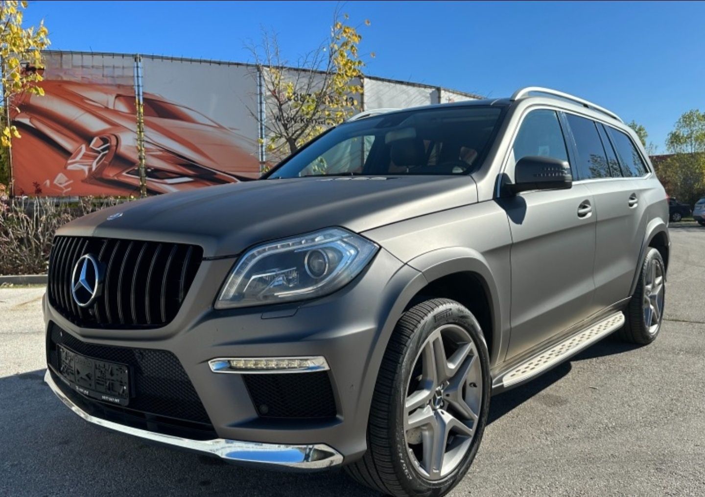 X166 GL 63AMG пакет Mercedes GL W166 Ml63AMG степенки джанти броня