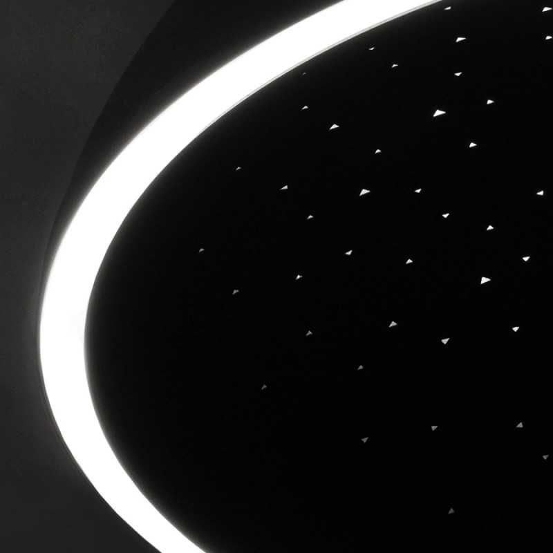Черна висяща лампа Quasar Sphere P