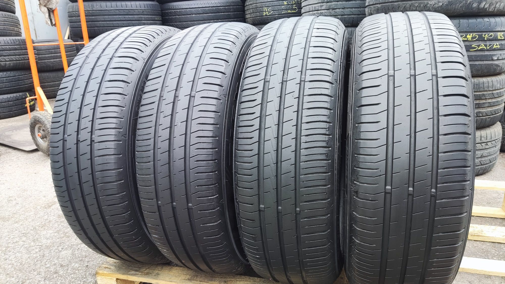 4бр. летни гуми 195/65/15 Falken Ziex
6.9mm
Добро състояние на гумите
