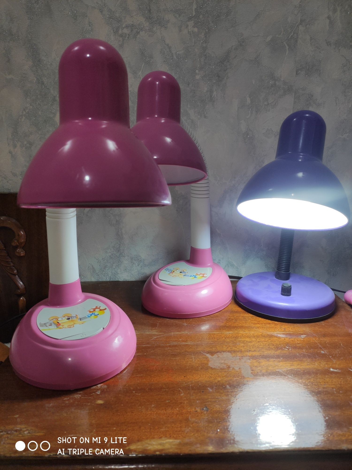 Лампа настольная для детской комнаты