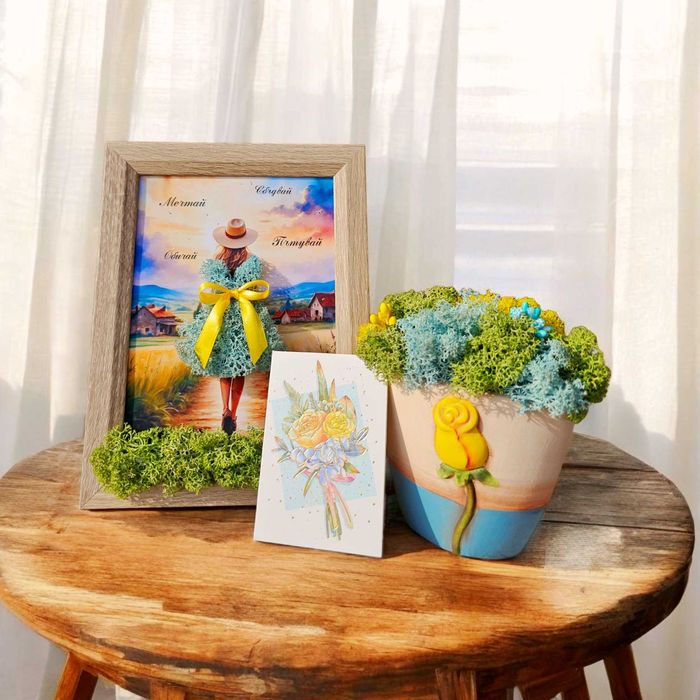 Декоративни пана със скандинавски мъх – оригинални подаръци