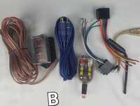 Kit Instalare Tub de Bass-Filtru Hi-Low-Cabluri RCA-Soclu Siguranta ++