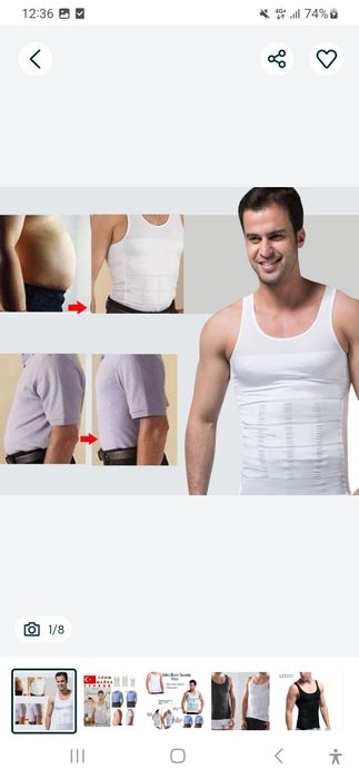 Yog' yoqotuvchi ozduruvchi mayka