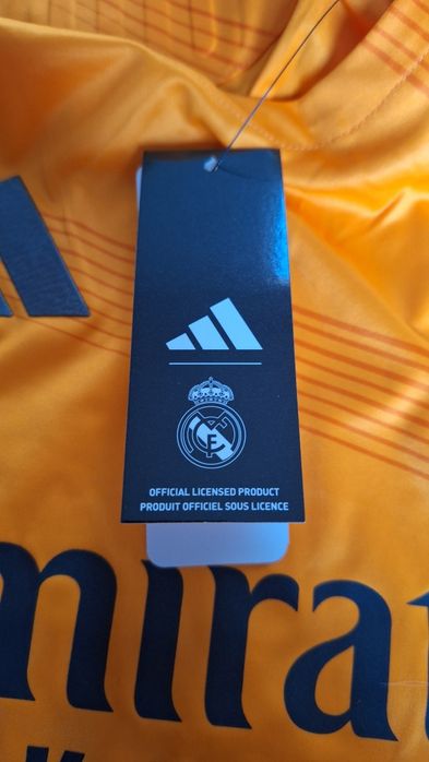 Tricou Real Madrid Away Portocaliu 24/25